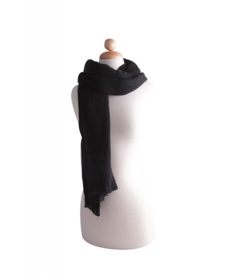 Classic Lightweight Fashion Scarf SF300092 BLACK